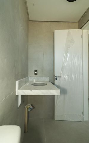 Apartamento à venda com 102m², 2 quartos e 2 vagasBanheiro Social