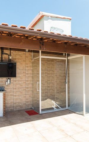Casa de condomínio à venda com 90m², 2 quartos e 1 vaga Casa de condomínio à venda com 90m², 2 quartos e 1 vagaTerraço gourmet