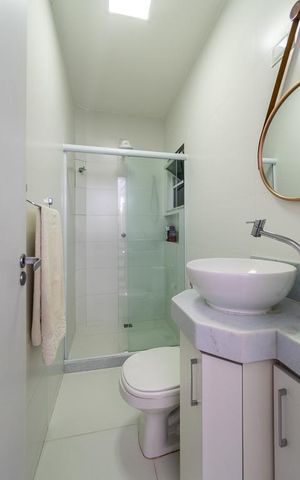 Casa de condomínio à venda com 90m², 2 quartos e 1 vaga Casa de condomínio à venda com 90m², 2 quartos e 1 vagaBanheiro 1