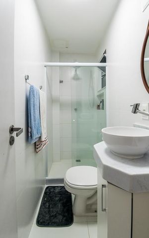 Casa de condomínio à venda com 90m², 2 quartos e 1 vaga Casa de condomínio à venda com 90m², 2 quartos e 1 vagaBanheiro 2