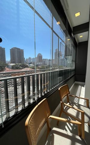 Apartamento à venda com 34m², 1 quarto e sem vaga Apartamento à venda com 34m², 1 quarto e sem vagaVaranda