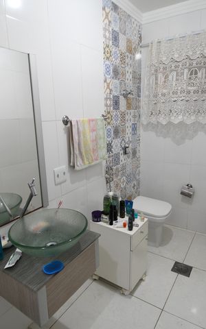 Apartamento à venda com 90m², 3 quartos e sem vagaBanheiro
