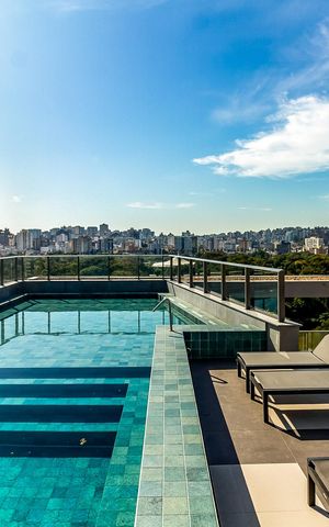 Studio à venda com 27m², 1 quarto e 1 vaga Studio à venda com 27m², 1 quarto e 1 vagaÁrea comum - Piscina