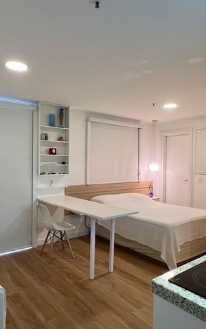 Studio à venda com 31m², 1 quarto e 1 vaga Studio à venda com 31m², 1 quarto e 1 vagaSala