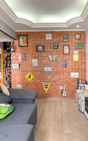 Apartamento à venda com 56m², 2 quartos e 1 vaga Apartamento à venda com 56m², 2 quartos e 1 vagaSala