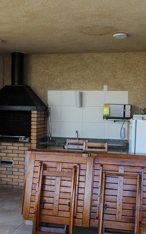 Apartamento à venda com 42m², 2 quartos e 1 vaga Apartamento à venda com 42m², 2 quartos e 1 vagaÁrea comum - Churrasqueira