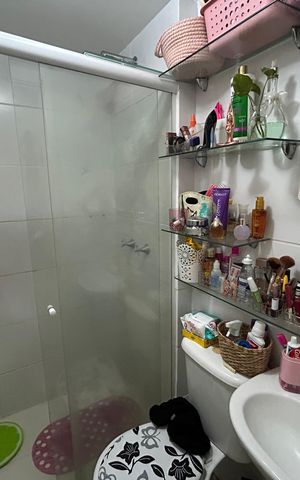 Apartamento à venda com 46m², 2 quartos e 1 vagaBanheiro da Suíte