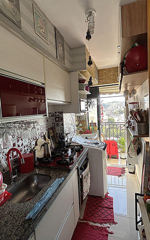 Apartamento à venda com 46m², 2 quartos e 1 vagaCozinha