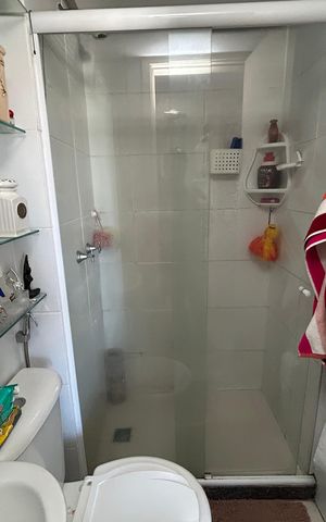 Apartamento à venda com 46m², 2 quartos e 1 vagaBanheiro Social