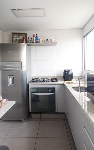 Apartamento à venda com 123m², 3 quartos e 2 vagas Apartamento à venda com 123m², 3 quartos e 2 vagasCozinha