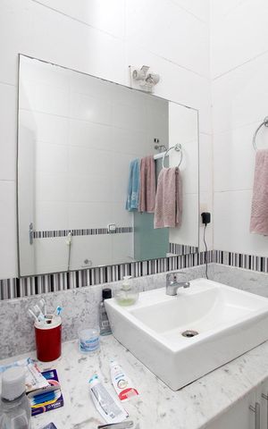 Apartamento para alugar com 96m², 3 quartos e sem vagaBanheiro 1