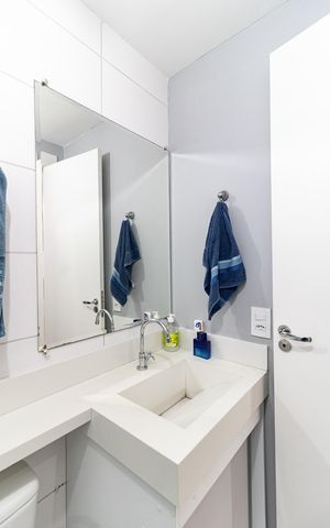 Apartamento à venda com 41m², 2 quartos e sem vaga Apartamento à venda com 41m², 2 quartos e sem vagaBanheiro
