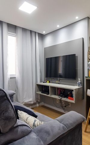 Apartamento à venda com 41m², 2 quartos e sem vaga Apartamento à venda com 41m², 2 quartos e sem vagaSala