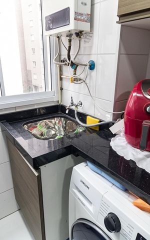 Apartamento à venda com 41m², 2 quartos e sem vaga Apartamento à venda com 41m², 2 quartos e sem vagaÁrea de Serviço