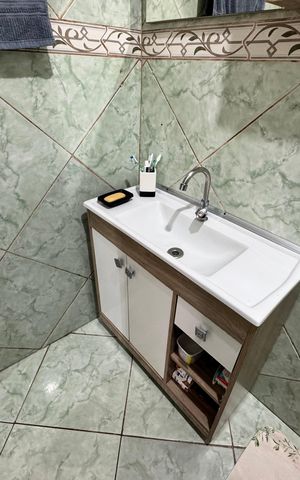 Casa à venda com 80m², 1 quarto e 2 vagasCozinha