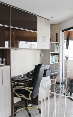 Apartamento à venda com 105m², 2 quartos e 1 vagaSala de TV