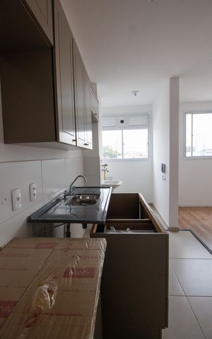 Apartamento à venda com 40m², 2 quartos e sem vagaSala / Cozinha / Área de serviço