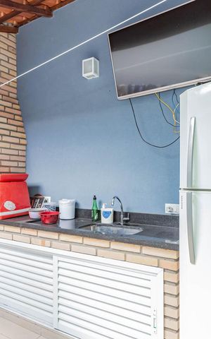 Casa à venda com 280m², 4 quartos e 2 vagasÁrea de Serviço