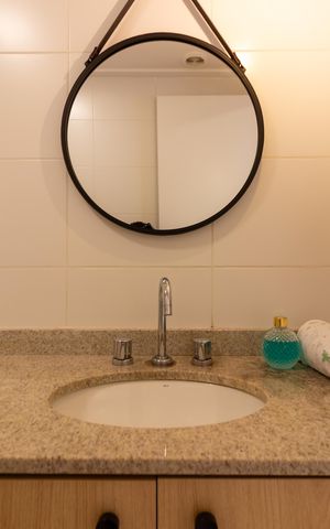 Apartamento à venda com 150m², 3 quartos e 2 vagas Apartamento à venda com 150m², 3 quartos e 2 vagasBanheiro do Escritório