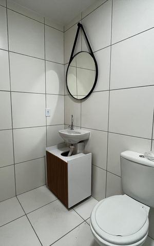 Apartamento para alugar com 32m², 2 quartos e sem vaga Apartamento para alugar com 32m², 2 quartos e sem vagaBanheiro