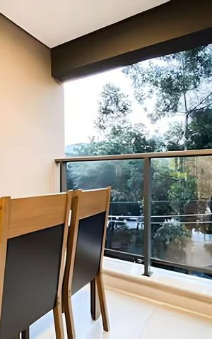 Apartamento à venda com 28m², 1 quarto e sem vaga Apartamento à venda com 28m², 1 quarto e sem vagaVaranda