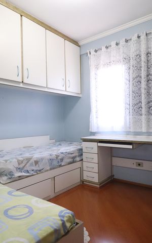 Apartamento à venda com 93m², 3 quartos e 2 vagasQuarto 3