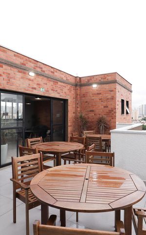 Apartamento para alugar com 27m², 1 quarto e sem vagaChurrasqueira