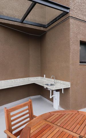 Apartamento para alugar com 27m², 1 quarto e sem vagaChurrasqueira