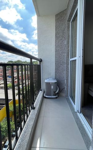 Apartamento para alugar com 38m², 2 quartos e sem vaga Apartamento para alugar com 38m², 2 quartos e sem vagaVaranda