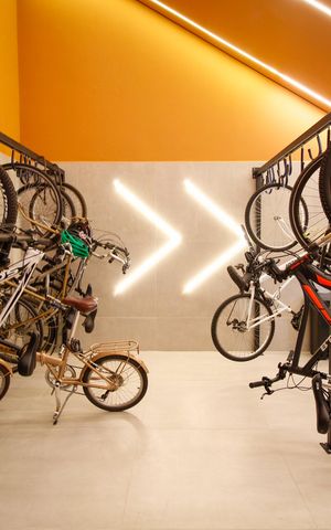 Studio para alugar com 25m², 1 quarto e sem vaga Studio para alugar com 25m², 1 quarto e sem vagaÁrea Comum - Bicicletário