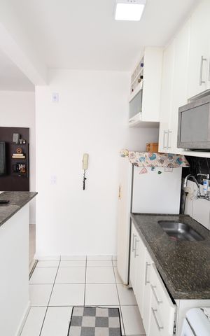 Apartamento à venda com 47m², 2 quartos e 1 vagaCozinha