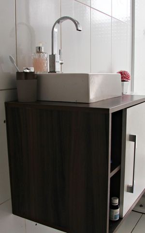 Apartamento à venda com 63m², 2 quartos e 1 vagaBanheiro Social