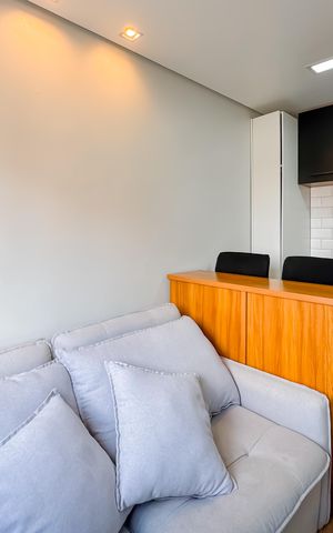 Apartamento para alugar com 27m², 1 quarto e sem vaga Apartamento para alugar com 27m², 1 quarto e sem vagaSala