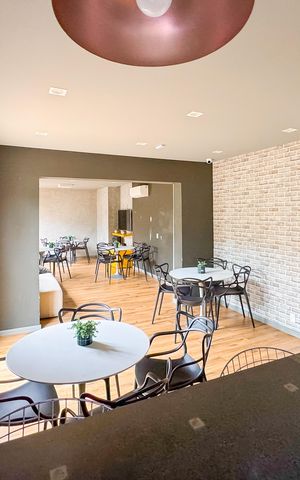Apartamento para alugar com 27m², 1 quarto e sem vaga Apartamento para alugar com 27m², 1 quarto e sem vagaÁrea comum - Salão de festas