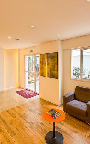 Apartamento para alugar com 27m², 1 quarto e sem vaga Apartamento para alugar com 27m², 1 quarto e sem vagaHall social
