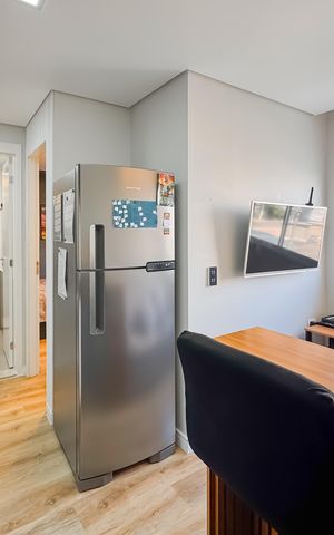 Apartamento para alugar com 27m², 1 quarto e sem vaga Apartamento para alugar com 27m², 1 quarto e sem vagaSala