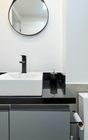 Apartamento para alugar com 27m², 1 quarto e sem vaga Apartamento para alugar com 27m², 1 quarto e sem vagaBanheiro