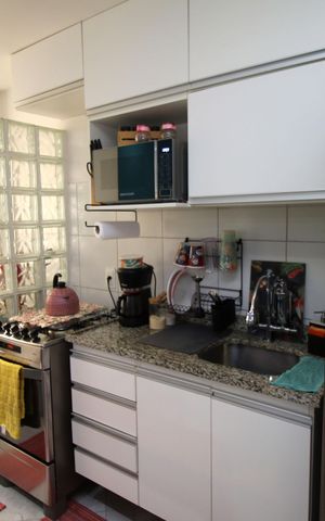 Apartamento à venda com 48m², 2 quartos e 1 vagaCozinha