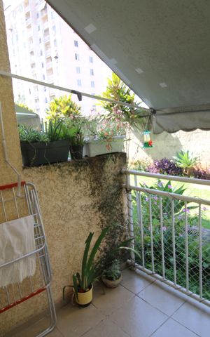 Apartamento à venda com 48m², 2 quartos e 1 vagaVaranda