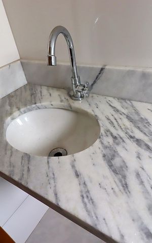 Apartamento à venda com 67m², 2 quartos e 1 vagaBanheiro Social - Pia