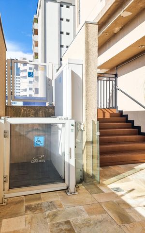 Apartamento para alugar com 58m², 1 quarto e 1 vagaElevador Piscina