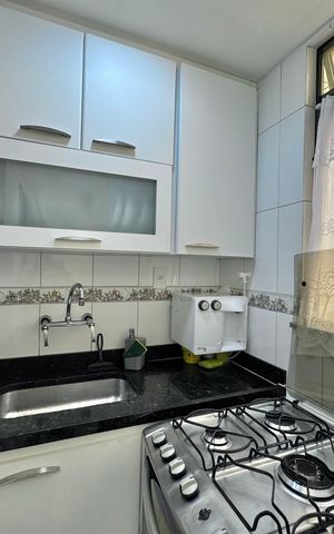 Apartamento à venda com 85m², 3 quartos e 1 vaga Apartamento à venda com 85m², 3 quartos e 1 vagaCozinha e Área de Serviço