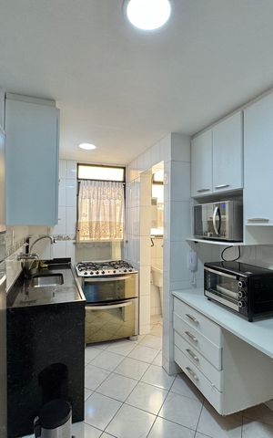 Apartamento à venda com 85m², 3 quartos e 1 vaga Apartamento à venda com 85m², 3 quartos e 1 vagaCozinha e Área de Serviço