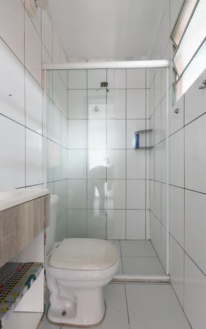 Casa para alugar com 40m², 1 quarto e sem vaga Casa para alugar com 40m², 1 quarto e sem vagaBanheiro
