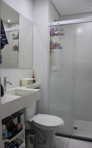 Apartamento à venda com 44m², 2 quartos e 1 vagaBanheiro