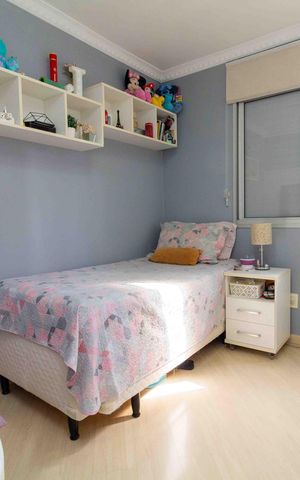 Apartamento à venda com 73m², 3 quartos e 1 vagaQuarto 2