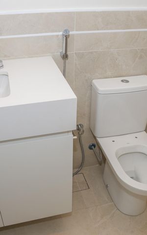 Apartamento para alugar com 162m², 3 quartos e 2 vagas Apartamento para alugar com 162m², 3 quartos e 2 vagasBanheiro da Suite 2