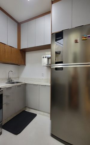 Apartamento à venda com 60m², 2 quartos e sem vagaCozinha 