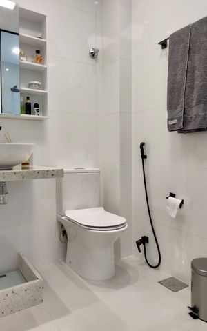 Apartamento à venda com 60m², 2 quartos e sem vaga Apartamento à venda com 60m², 2 quartos e sem vagaBanheiro Social