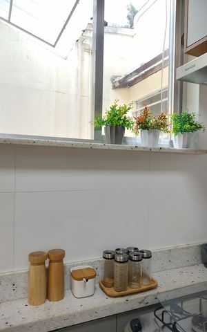 Apartamento à venda com 60m², 2 quartos e sem vagaCozinha 